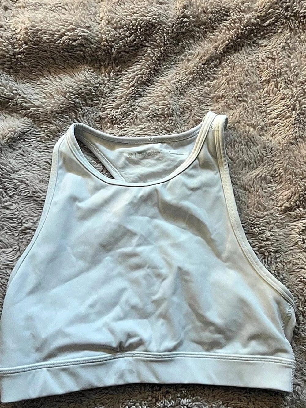 1|InAction Women'Small Sports Bra White Size Small